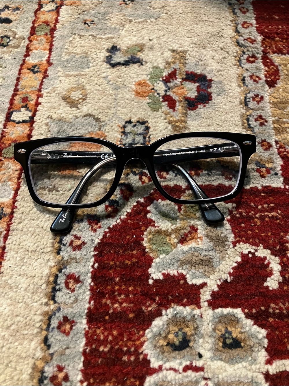 Ray-Ban RB 5286 2034 Eyeglasses Prescription Unisex Black